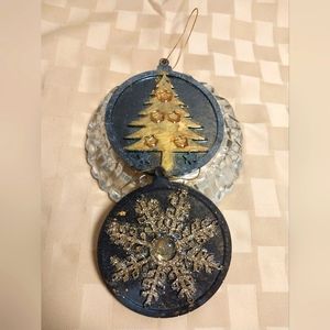 Beautiful  black Christmas  ornaments